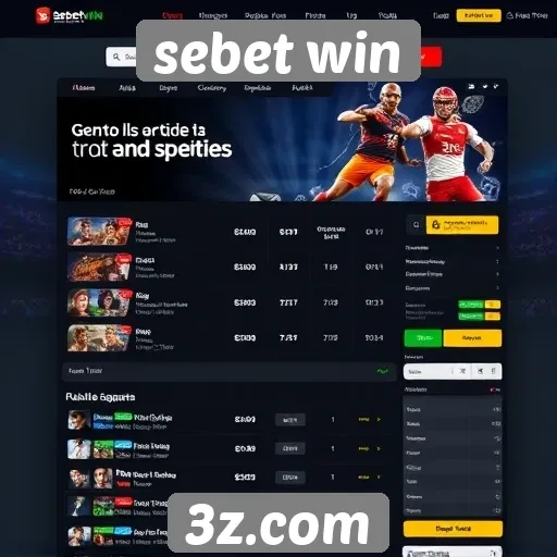 Acessibilidade do site sebet win para novos usuários