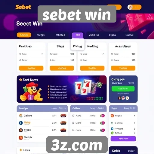 Avaliação da interface do usuário do Sebet Win
