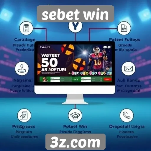 Análise das funcionalidades do site sebet win